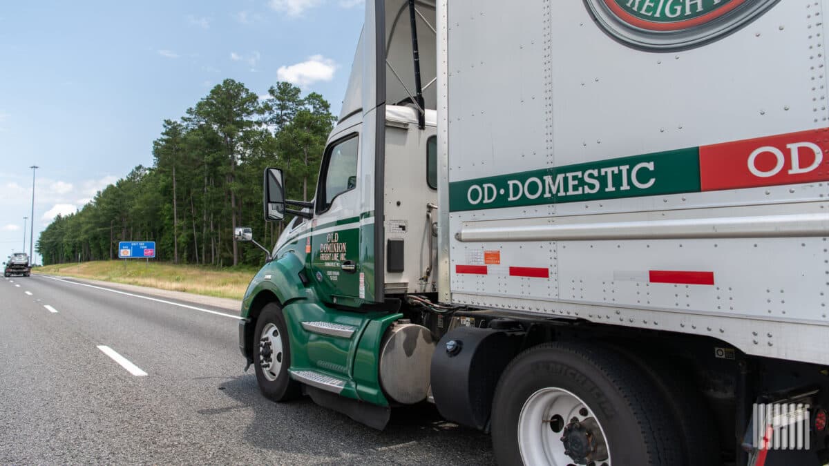 LTL Market Stabilizes as Old Dominion Reports Stronger May