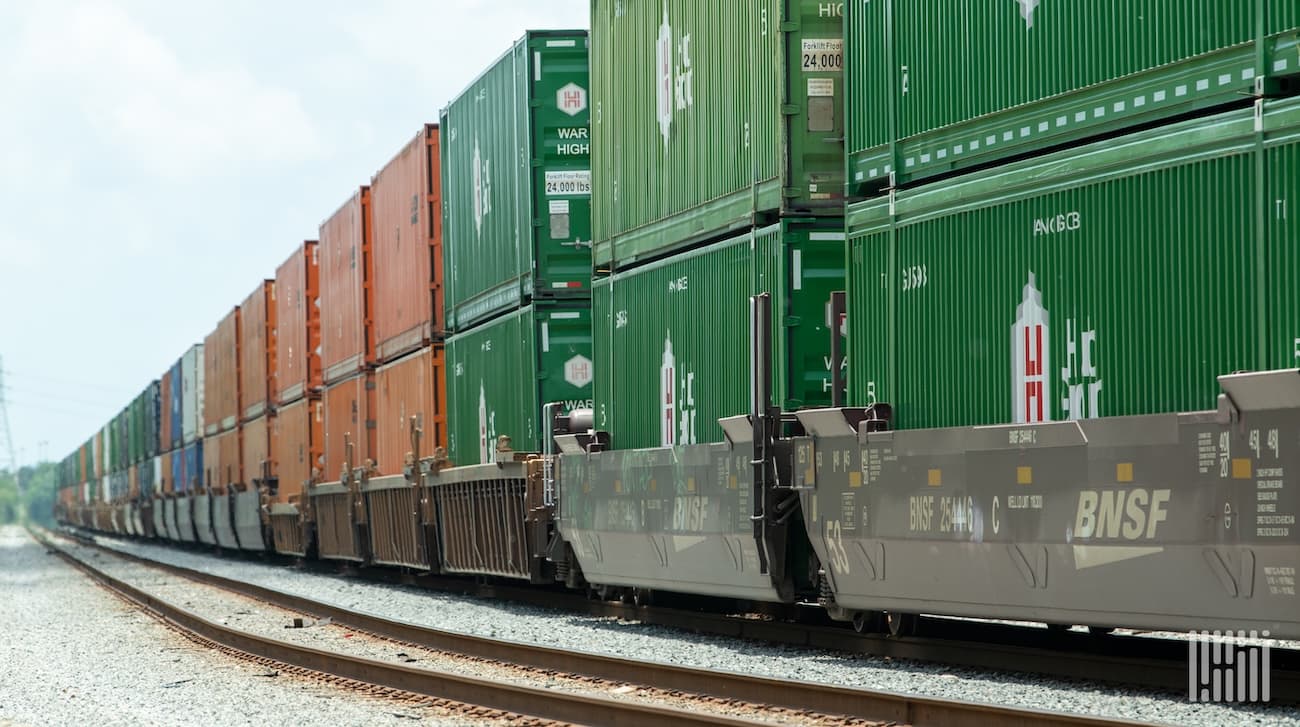 Intermodal Rail Volumes Surge as Shippers Shift Away From Trucking