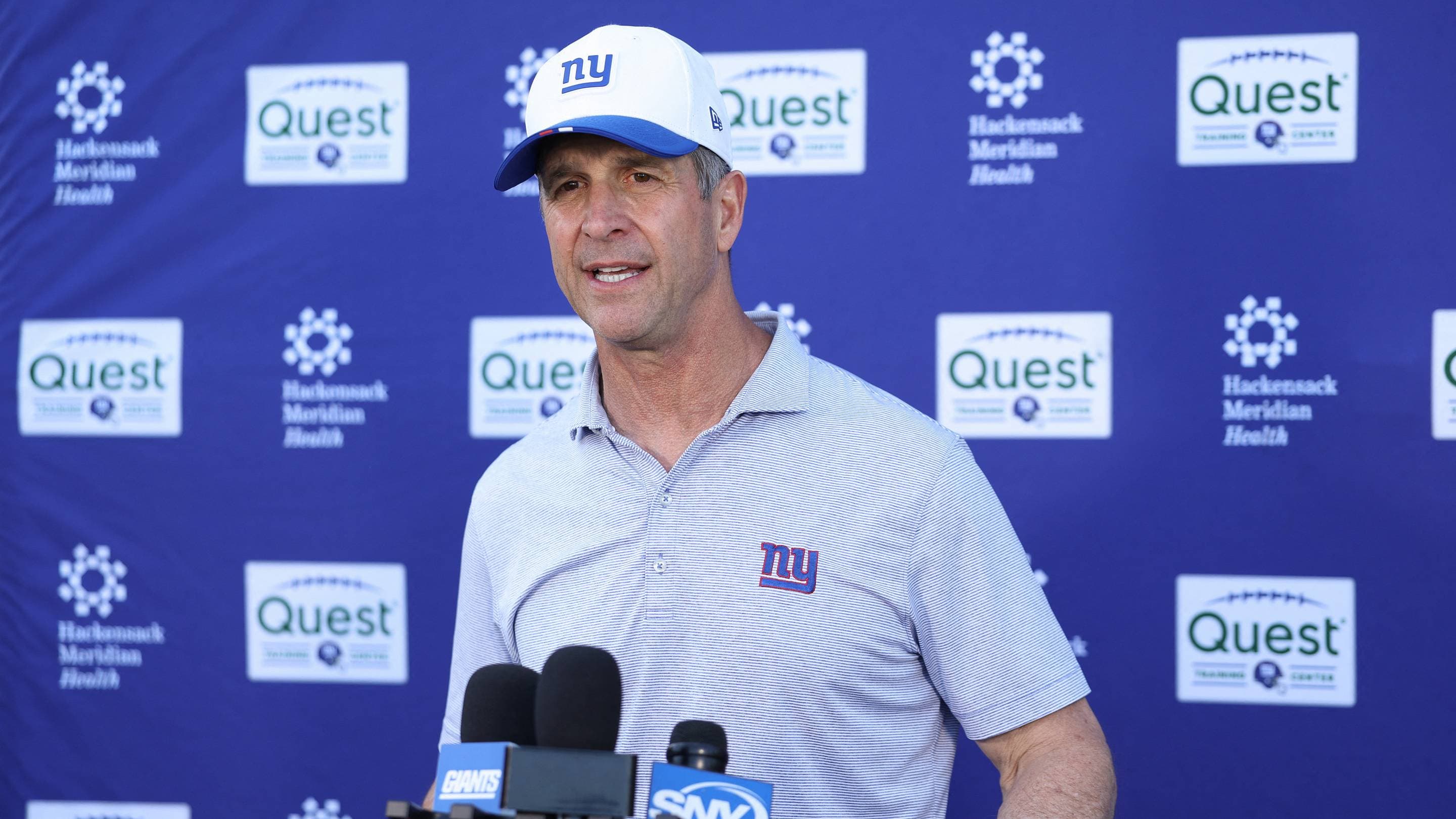 Giants' Harbaugh Signals Organizational Turnaround