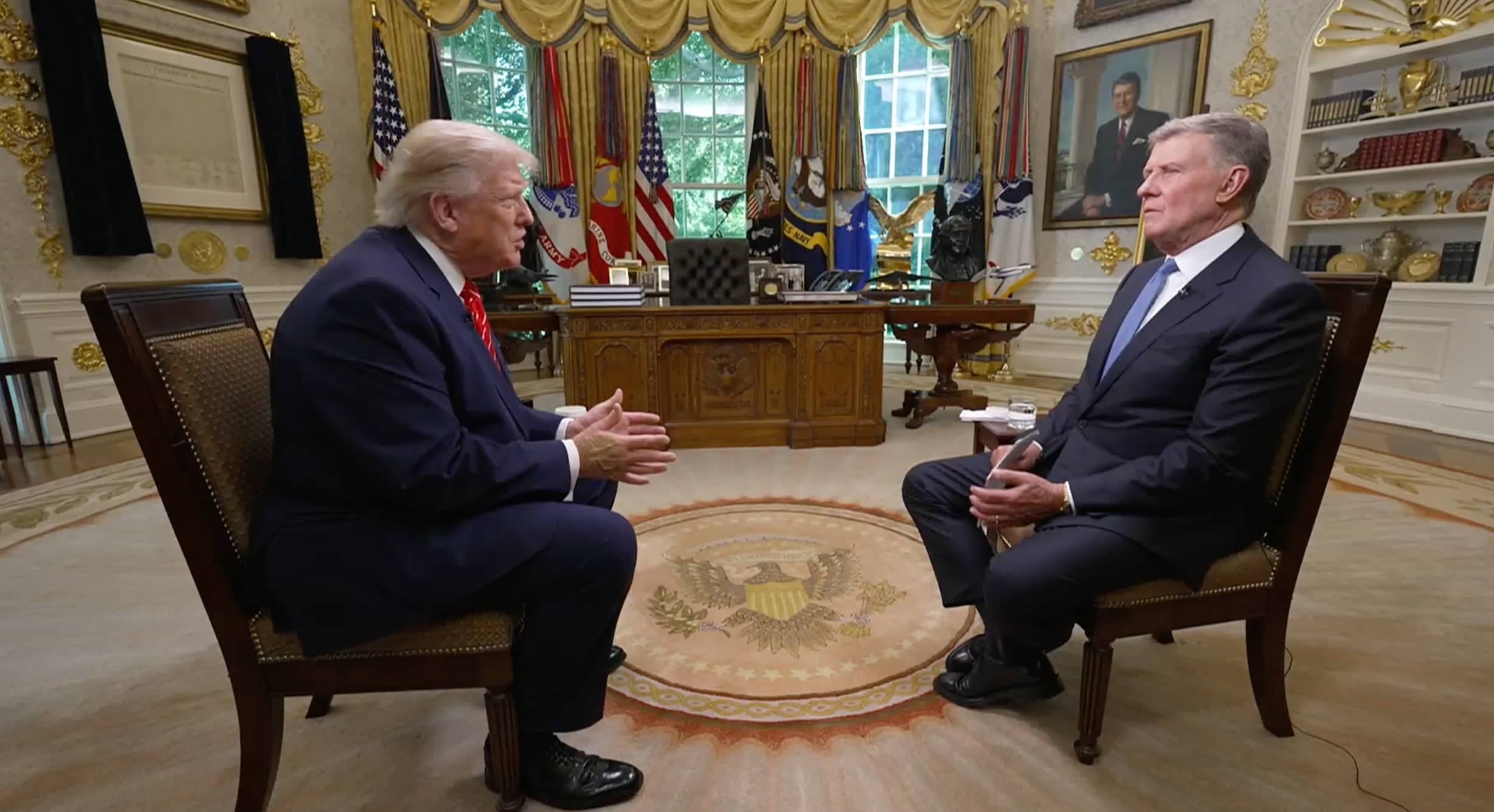 Trump Addresses Family Business Conflicts in CNBC Interview